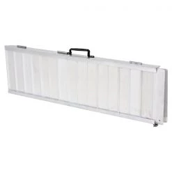 Rampe pour fauteuils roulants pliante en aluminium par HomCom conforme à l'ADA de 4 pi x 28 po -HOMCOM Soldes 2022 330936421 AlternateImage4 l