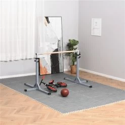 Tapis d'entraînement imperméable gris à emboîtement Homcom de 2 pi x 2 pi, 24 pièces -HOMCOM Soldes 2022 330936424 AlternateImage4 l