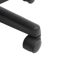 Tabouret à roulettes noir moderne HomCom en similicuir -HOMCOM Soldes 2022 330936427 AlternateImage3 l