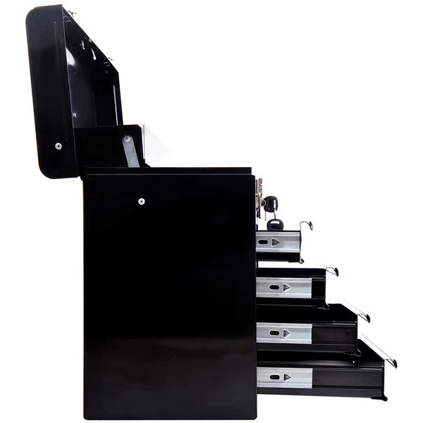 Coffre à outils en acier à 4 tiroirs par HomCom de 20 po l. x 14 po h. 4 Coffre à outils en acier à 4 tiroirs par HomCom de 20 po l. x 14 po h. – Image 4