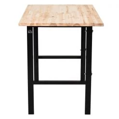 Établi polyvalent Homcom de 45 3/4 po x 33 1/2 po en bois de sapin avec pattes en acier -HOMCOM Soldes 2022 330936457 AlternateImage2 l