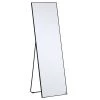 Miroir encadré rectangulaire Homcom de 20 po x 15 po avec support ajustable