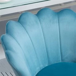 Chaise de bureau contemporaine HomCom bleu pivotante à hauteur réglable -HOMCOM Soldes 2022 330936537 AlternateImage3 l