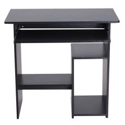 Bureau d'ordinateur moderne et contemporain HomCom noir de 31,5 po -HOMCOM Soldes 2022 330936559 AlternateImage3 l