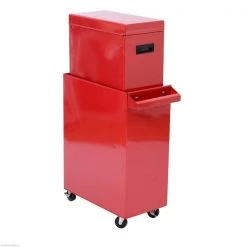 Armoire à outils 2-en-1 rouge à 5 tiroirs Homcom de 40 po x 20 1/4 po avec roulettes -HOMCOM Soldes 2022 330936560 AlternateImage4 l