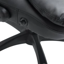 Chaise de bureau ergonomique contemporaine HomCom noire pivotante à hauteur réglable avec fonction de massage -HOMCOM Soldes 2022 330936588 AlternateImage3 l