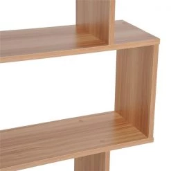 Bibliothèque en bois érable par HomCom à 6 tablettes -HOMCOM Soldes 2022 330936614 AlternateImage4 l