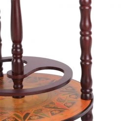 Armoire à vin HomCom de 8 bouteilles en composite brun -HOMCOM Soldes 2022 330936625 AlternateImage3 l