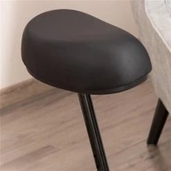 Déambulateur repose-genou pliant HomCom rouge et noir avec assise -HOMCOM Soldes 2022 330948313 AlternateImage4 l