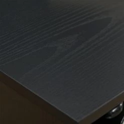 Table d'appoint Homcom avec cadre en acier et plateau en panneaux de particules, rangement inclus, noir 9 Table d'appoint Homcom avec cadre en acier et plateau en panneaux de particules, rangement inclus, noir -HOMCOM Soldes 2022 330948318 AlternateImage4 l