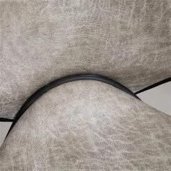 Tabouret à hauteur ajustable Homcom rembourré pivotant sans accoudoir en similicuir, gris, lot de 2 -HOMCOM Soldes 2022 330948321 AlternateImage3 l