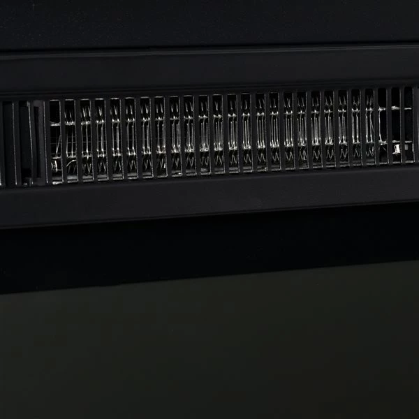 Foyer électrique noir HomCom de 23 po l. à DEL 4 Foyer électrique noir HomCom de 23 po l. à DEL – Image 4