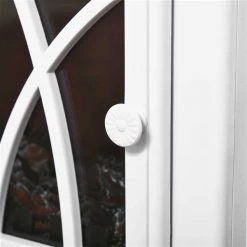 Foyer électrique HomCom blanc de 17,75 po l. à DEL -HOMCOM Soldes 2022 330948341 AlternateImage4 l