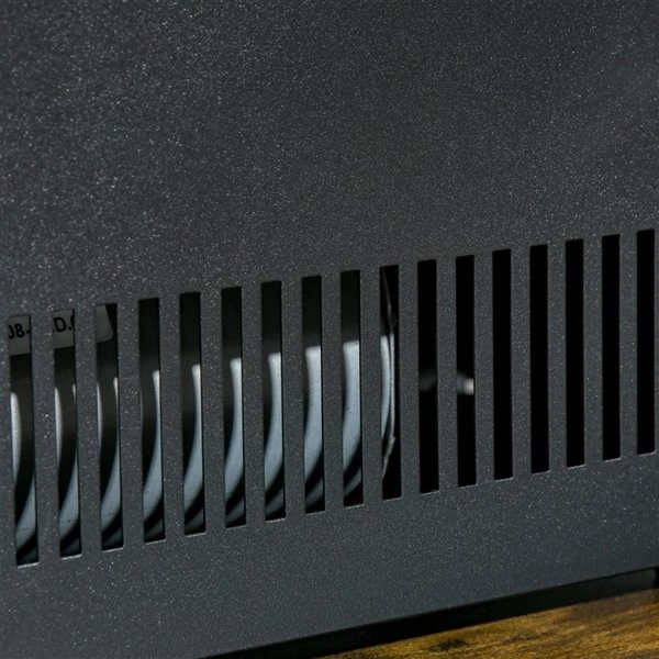 Foyer électrique HomCom noir de 23 po l. à DEL 4 Foyer électrique HomCom noir de 23 po l. à DEL – Image 4