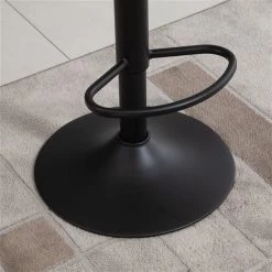 Tabouret à hauteur ajustable Homcom rembourré pivotant sans accoudoir en similicuir, brun, lot de 2 -HOMCOM Soldes 2022 330948359 AlternateImage4 l