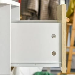 Armoire de rangement utilitaire autoportante HomCom en bois composite de 23,5 po -HOMCOM Soldes 2022 330948394 AlternateImage4 l