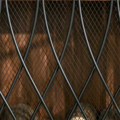 Pare-étincelles plat HomCom en acier noir à 3 panneaux de 49,5 po -HOMCOM Soldes 2022 330948415 AlternateImage4 l