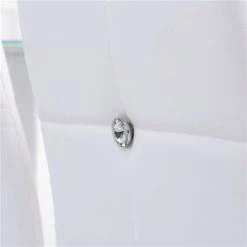 Chaises de salle à manger blanches et rembourrées à haut dossier HomCom avec pattes en acier, ensemble de 4 9 Chaises de salle à manger blanches et rembourrées à haut dossier HomCom avec pattes en acier, ensemble de 4 -HOMCOM Soldes 2022 330951153 AlternateImage4 l