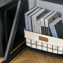 Bureau d'ordinateur HomCom moderne et contemporain de 15,75 po, noir -HOMCOM Soldes 2022 330951287 AlternateImage3 l