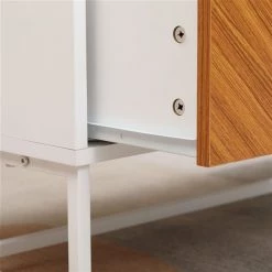 Table basse HomCom en composite blanc 9 Table basse HomCom en composite blanc -HOMCOM Soldes 2022 330974744 AlternateImage4 l