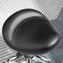 Tabouret HomCom noir en forme de selle à hauteur réglable -HOMCOM Soldes 2022 330974746 AlternateImage3 l