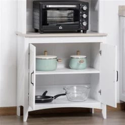 Garde-manger HomCom en composite blanc 70 po -HOMCOM Soldes 2022 330974775 AlternateImage4 l
