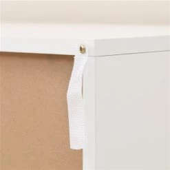 Meuble télé HomCom blanc et brun -HOMCOM Soldes 2022 330974788 AlternateImage3 l