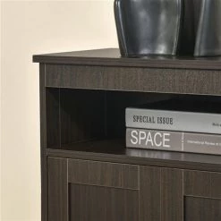 Armoire à linge HomCom autoportante en panneau de particules brun de 23.5 po l. x 31.5 po h. x 11.75 po p. -HOMCOM Soldes 2022 330974803 AlternateImage4 l