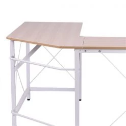Bureau en L HomCom brun moderne/contemporain de 21,75 po -HOMCOM Soldes 2022 330974812 AlternateImage3 l