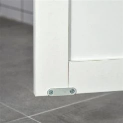 Armoire à linge HomCom autoportante en panneau de particules blanc de 23.5 po l. x 31.5 po h. x 11.75 po p. -HOMCOM Soldes 2022 330974815 AlternateImage3 l