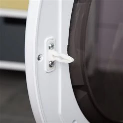 Sécheuse HomCom portable et empilable ventilée blanche à ouverture latérale -HOMCOM Soldes 2022 330979488 AlternateImage4 l