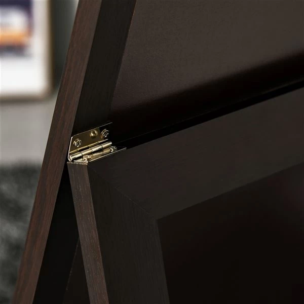 Miroir plain-pied HomCom rectangulaire de 59 po x 20,75 po avec cadre brun 5 Miroir plain-pied HomCom rectangulaire de 59 po x 20,75 po avec cadre brun – Image 5