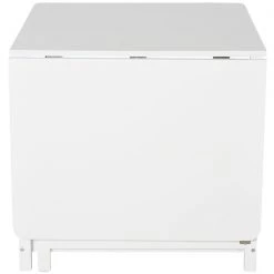 Table à abattants extensible HomCom rectangulaire en MDF blanc 8 Table à abattants extensible HomCom rectangulaire en MDF blanc -HOMCOM Soldes 2022 330982051 AlternateImage3 l