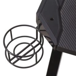 Bureau d'ordinateur HomCom moderne/contemporain noir de 55 po -HOMCOM Soldes 2022 330982061 AlternateImage4 l