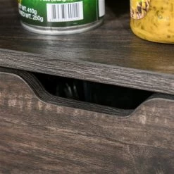 Buffet brun foncé/noir industriel en composite par HomCom 7 Buffet brun foncé/noir industriel en composite par HomCom -HOMCOM Soldes 2022 330989435 AlternateImage3 l