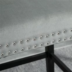 Tabouret de bar rembourré gris de 29,5 po par HomCom, ens. de 2 -HOMCOM Soldes 2022 330989450 AlternateImage4 l