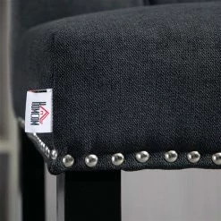 Tabouret de bar gris foncé de 29,5 po par HomCom, ens. de 2 8 Tabouret de bar gris foncé de 29,5 po par HomCom, ens. de 2 -HOMCOM Soldes 2022 330989474 AlternateImage3 l