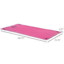 Tapis flottant rose et bleu par HomCom pour 6 personnes -HOMCOM Soldes 2022 330992258 AlternateImage2 l