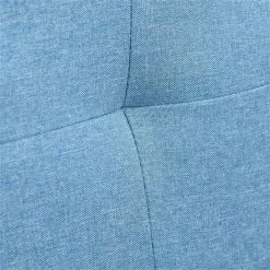 Fauteuil d'appoint moderne par HomCom en mélange de polyester bleu clair -HOMCOM Soldes 2022 330992261 AlternateImage4 l