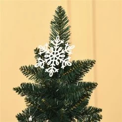 Sapin de Noël artificiel vert mince sur pied par HomCom de 6 pi 7 Sapin de Noël artificiel vert mince sur pied par HomCom de 6 pi -HOMCOM Soldes 2022 331003125 AlternateImage4 l