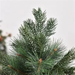 Sapin de Noël artificiel vert charnu sur pied par HomCom de 5 pi -HOMCOM Soldes 2022 331003147 AlternateImage4 l