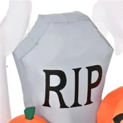 Fantômes d'Halloween gonflables par HomCom de 4 pi x 6 pi avec lumière interne -HOMCOM Soldes 2022 331003148 AlternateImage3 l
