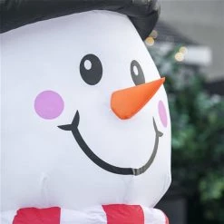 Bonhomme de neige gonflable par HomCom de 8 pi avec lumière interne -HOMCOM Soldes 2022 331003153 AlternateImage3 l