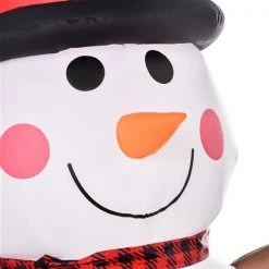 Bonhomme de neige gonflable par HomCom de 6 pi avec lumière interne -HOMCOM Soldes 2022 331003158 AlternateImage3 l