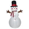 Bonhomme de neige gonflable par HomCom de 6 pi avec lumière interne