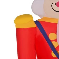 Casse-noisette gonflable jouant du tambour par HomCom de 8 pi avec lumière interne -HOMCOM Soldes 2022 331003161 AlternateImage4 l