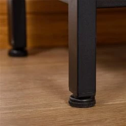 Porte-bouteilles de vin HomCom de 20 bouteilles en métal et bois composite brun rustique 9 Porte-bouteilles de vin HomCom de 20 bouteilles en métal et bois composite brun rustique -HOMCOM Soldes 2022 331014274 AlternateImage4 l