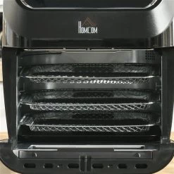 Friteuse à air chaud 8 en 1 HomCom noir de 1700 W -HOMCOM Soldes 2022 331014275 AlternateImage3 l